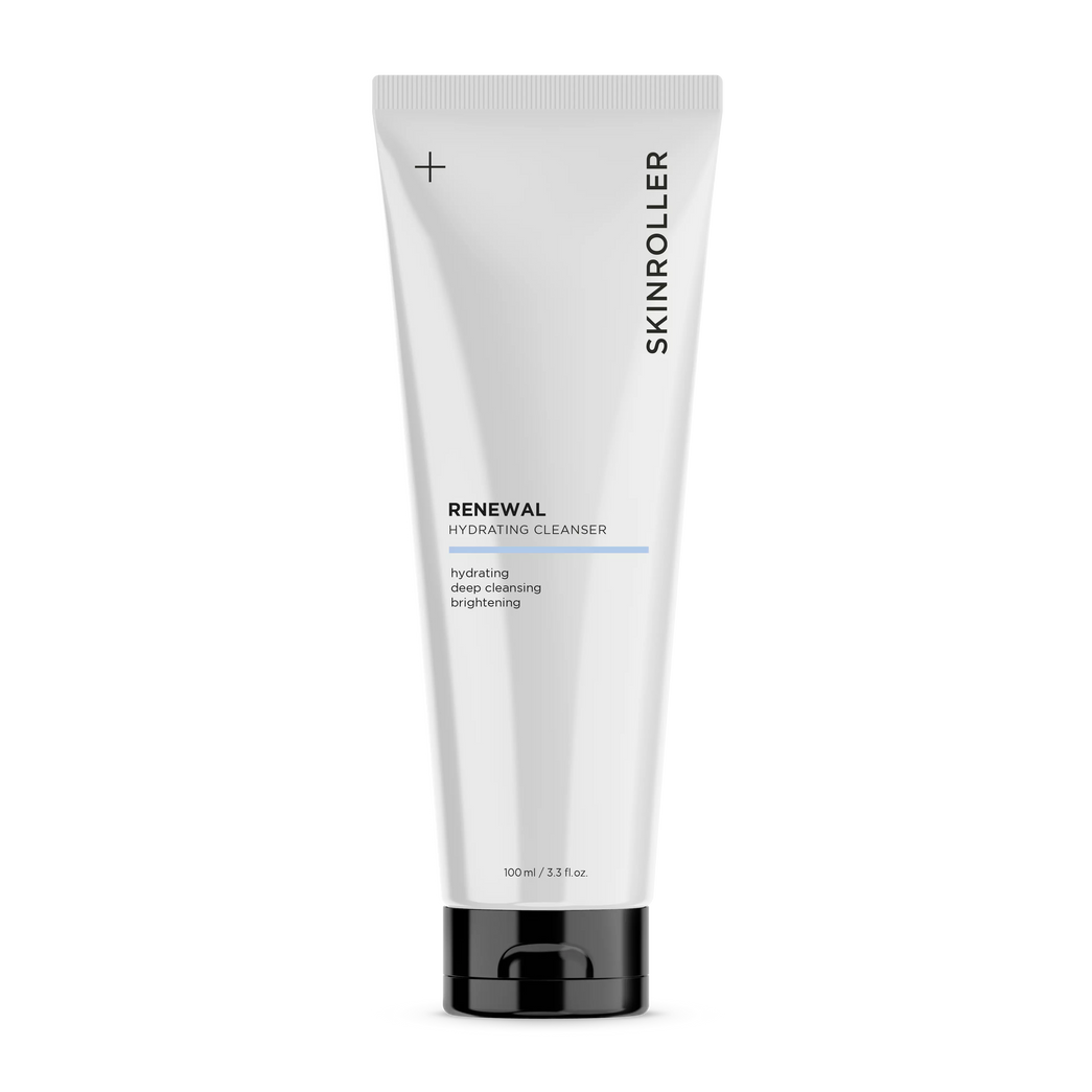 Ansiktsrengöring_cleanser_ återfuktande_ glow_ renewal hydrating cleanser