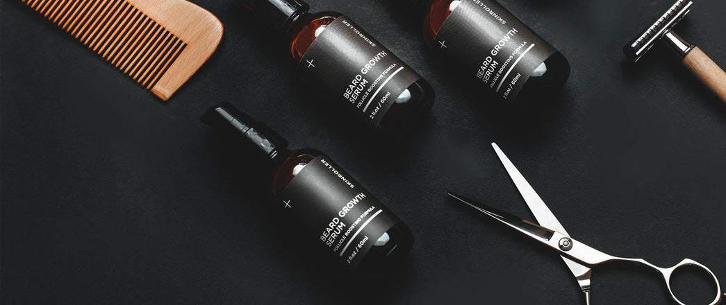Hur du får tjockare skäggväxt med serum & microneedling
