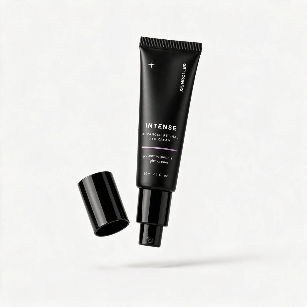 Skinroller INTENSE Advanced Retinal 0.1% Cream 30 ml, nattkräm med retinal, nästa generations retinol