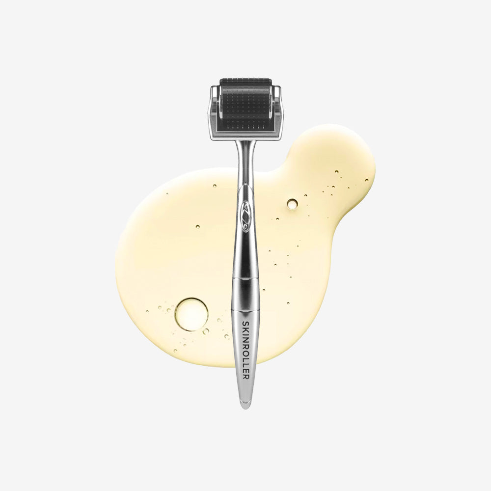 Skinroller PRO – Dermaroller med kirurgiska nålar för microneedling och ökad hudförbättring.