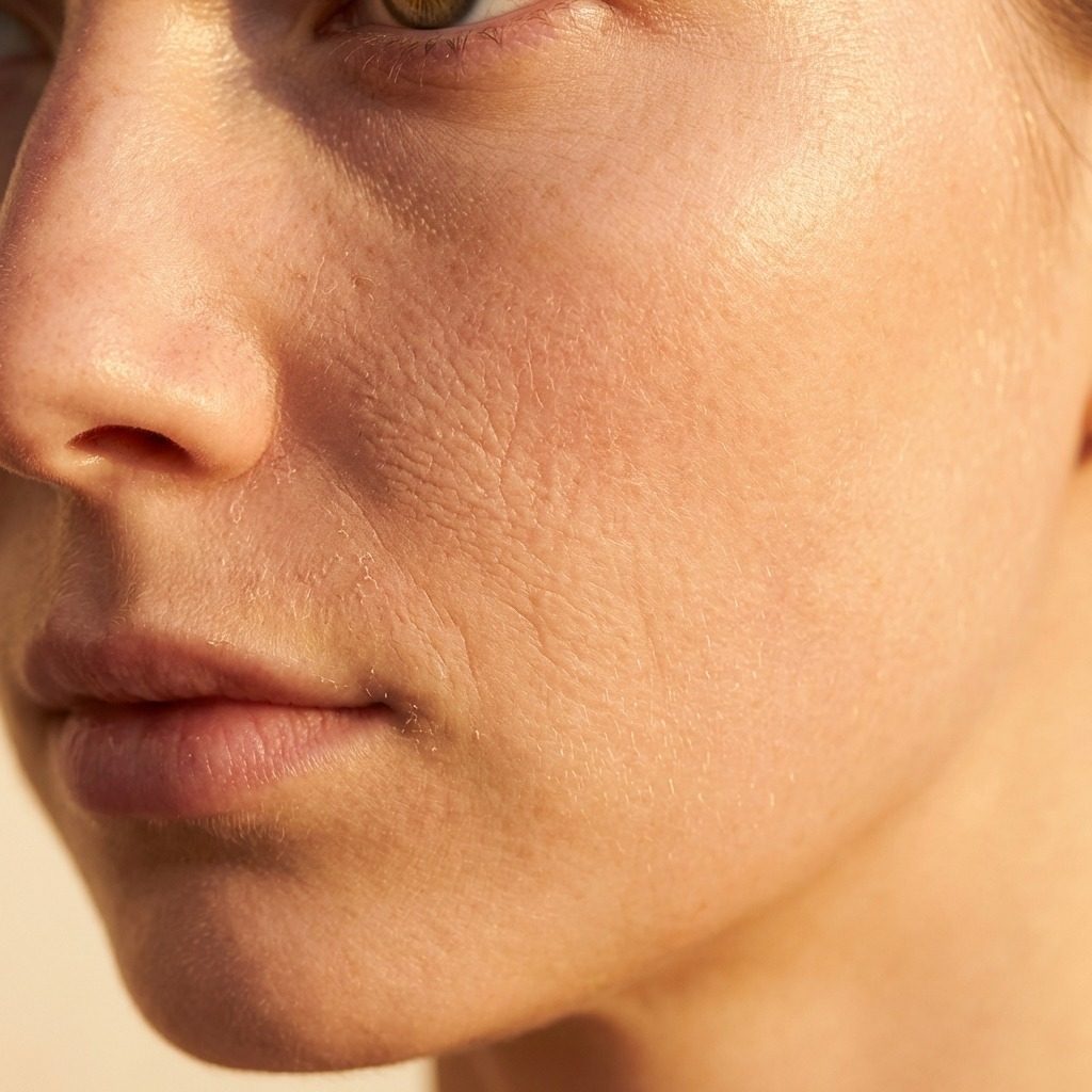 Image of Torr hud - hudproblem närbild | Skinroller