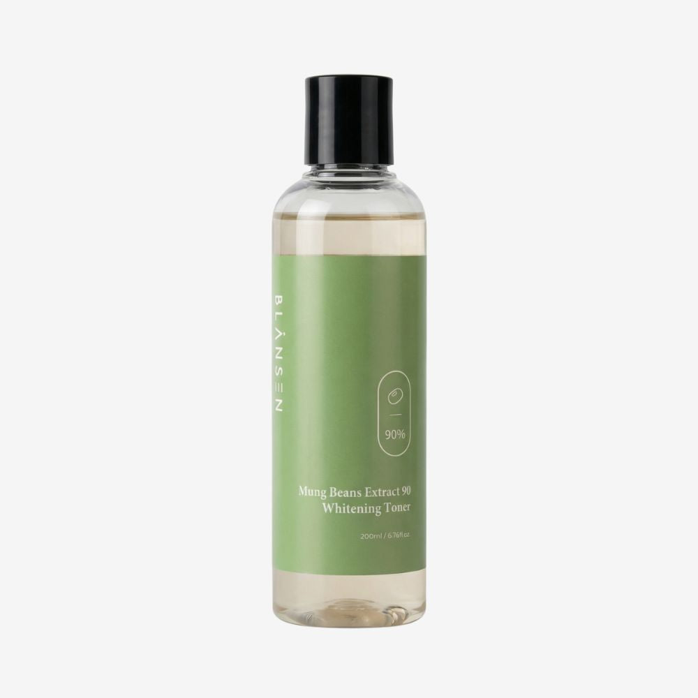 Blansen Mung Bean Extract 90 Toner - 200 ml - Koreansk Hudvård