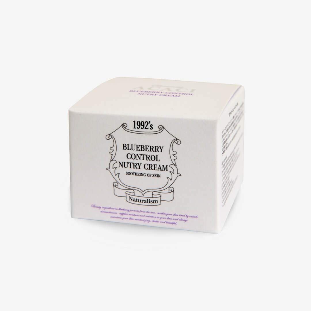 Blueberry Nutry Control Cream 50 ml - Koreansk hudvård dagkräm