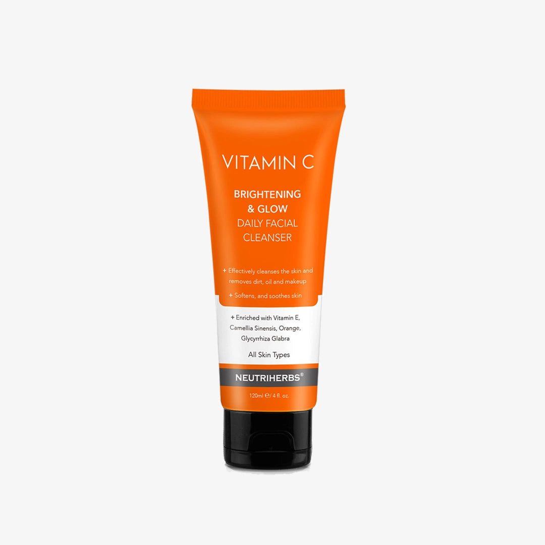 Vitamin C Brightening & Glow Daily Facial Cleanser - 120 ml - Neutriherbs