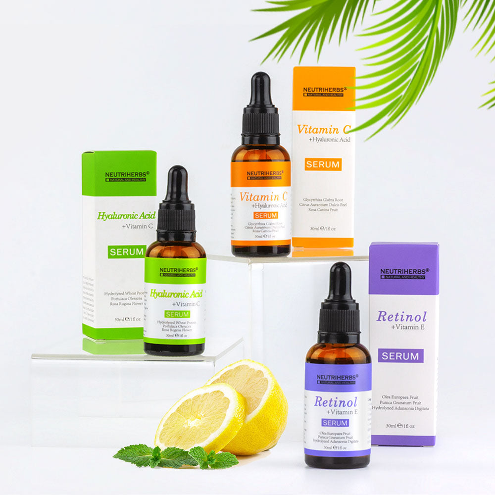 Image of 3-pack Serum Kit - Vitamin C, Hyaluronsyra, Retinol - 30 ml
