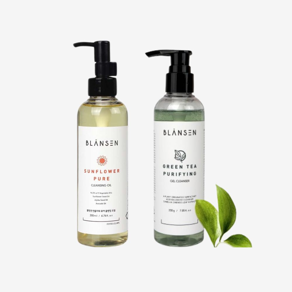Dubbelrengöring Ansikte - Rengöringsolja & Ansiktsrengöring