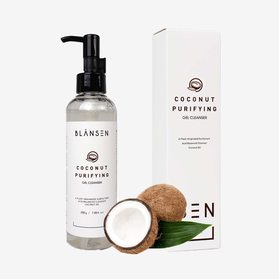 Image of Blansen Coconut Purifying Gel Cleanser - 200 ml - Koreansk Hudvård