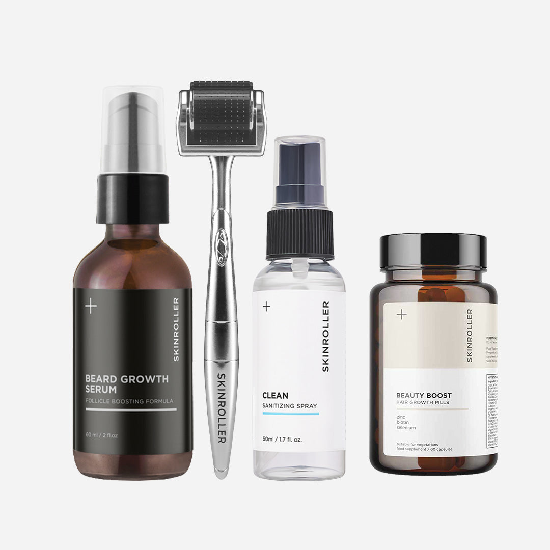 Image of Beard Growth Kit - För bättre skäggväxt - 3 steg