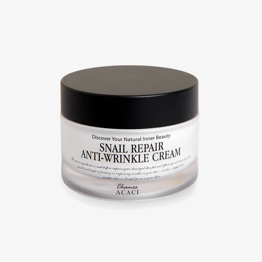 Koreansk Ansiktskräm Snail Repair Anti-Wrinkle / Anti-Aging 50 ml