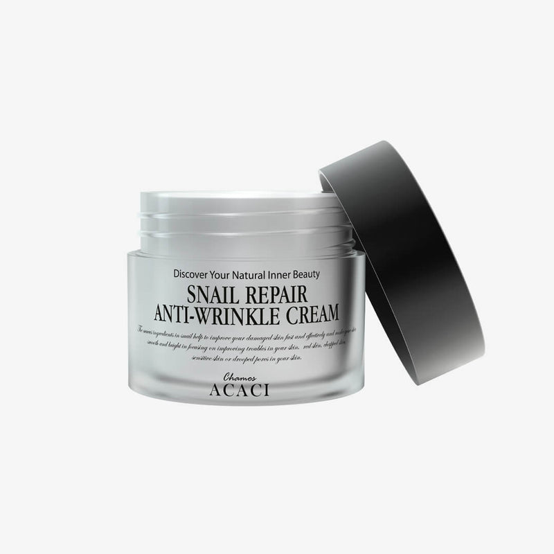 Koreansk Ansiktskräm Snail Repair Anti-Wrinkle / Anti-Aging 50 ml
