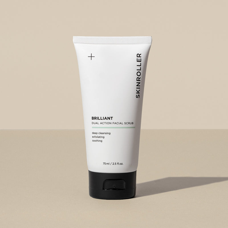Brilliant Dual Action Facial Scrub 75ml