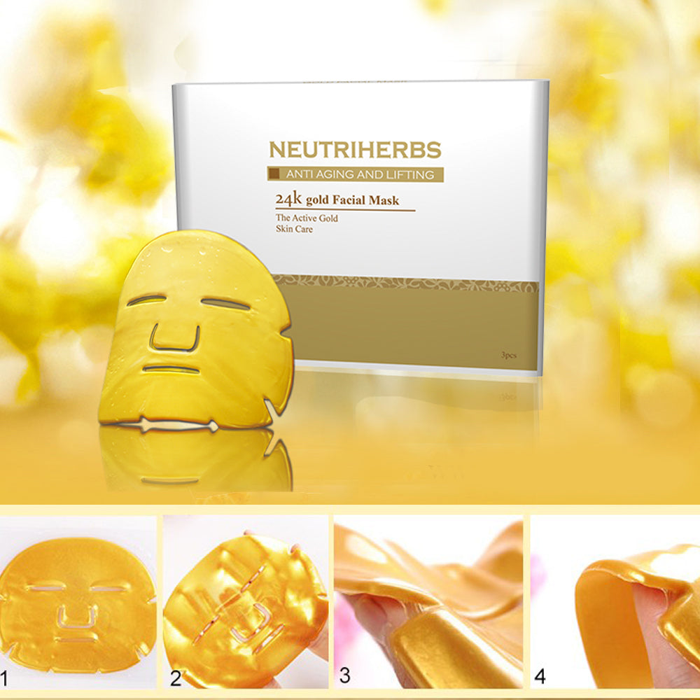 Image of Neutriherbs Gold Face Mask - 3 pack