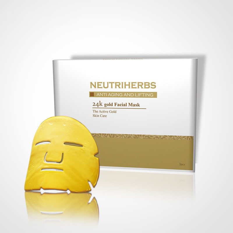 Image of Neutriherbs Gold Face Mask - 3 pack