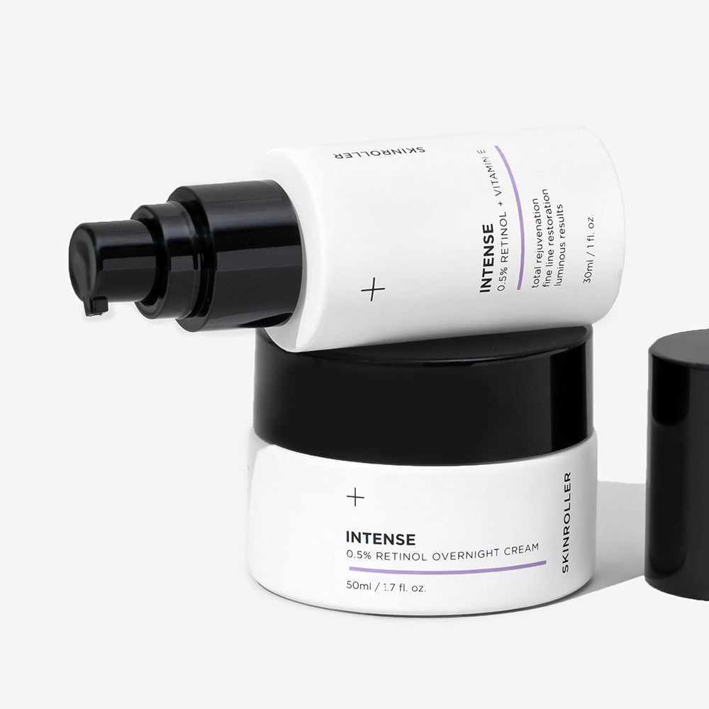 Intense Retinol (Vitamin A) 0.5% + Vitamin E 30 ml - Mot rynkor, ärr & pigment