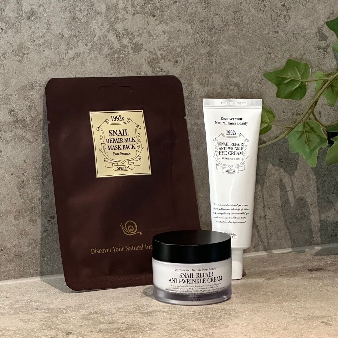 Snigelslem - Snail Kit Cream & Eye Cream