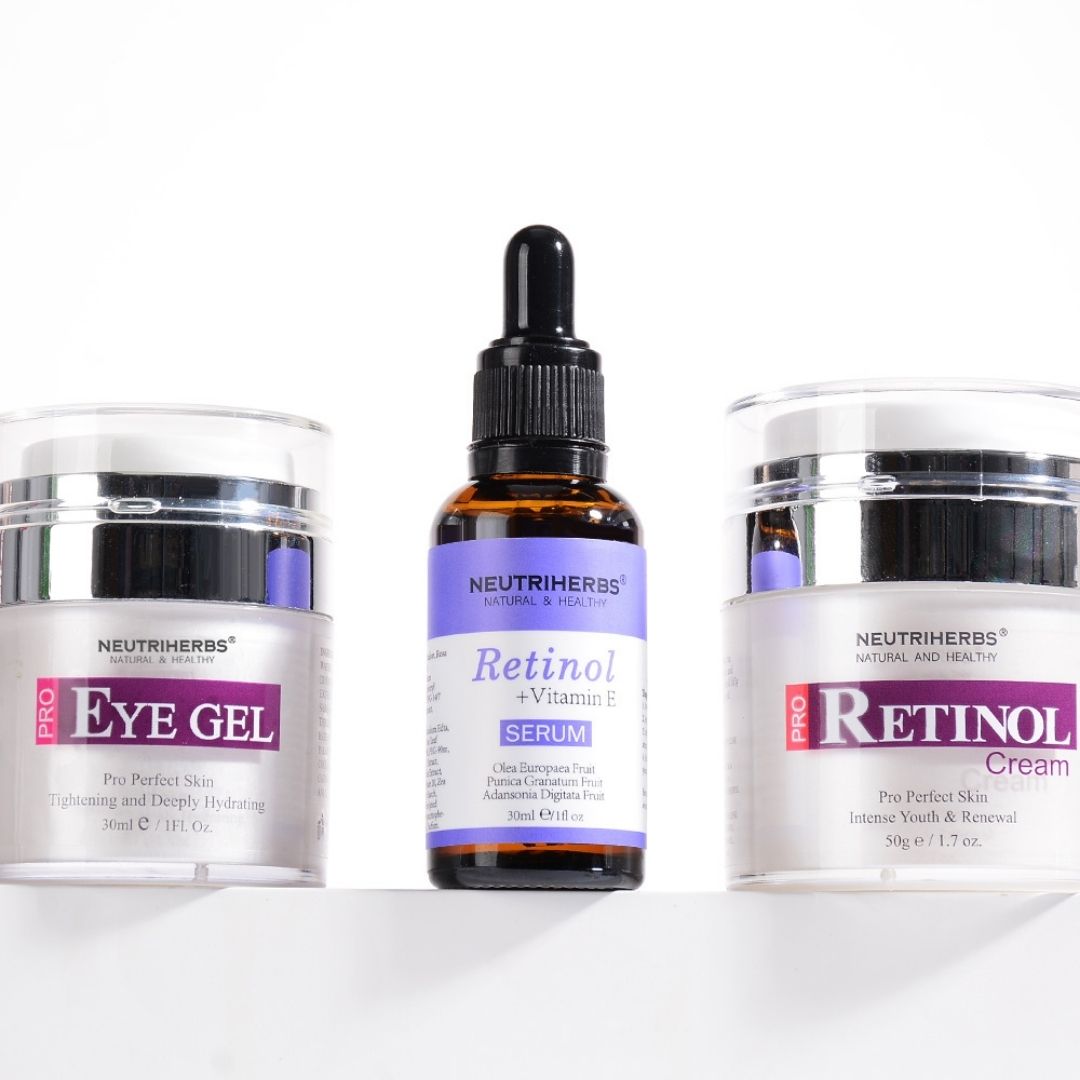 Neutriherbs Retinol Kit Small | SKINROLLER | Anti-aging – Skinroller