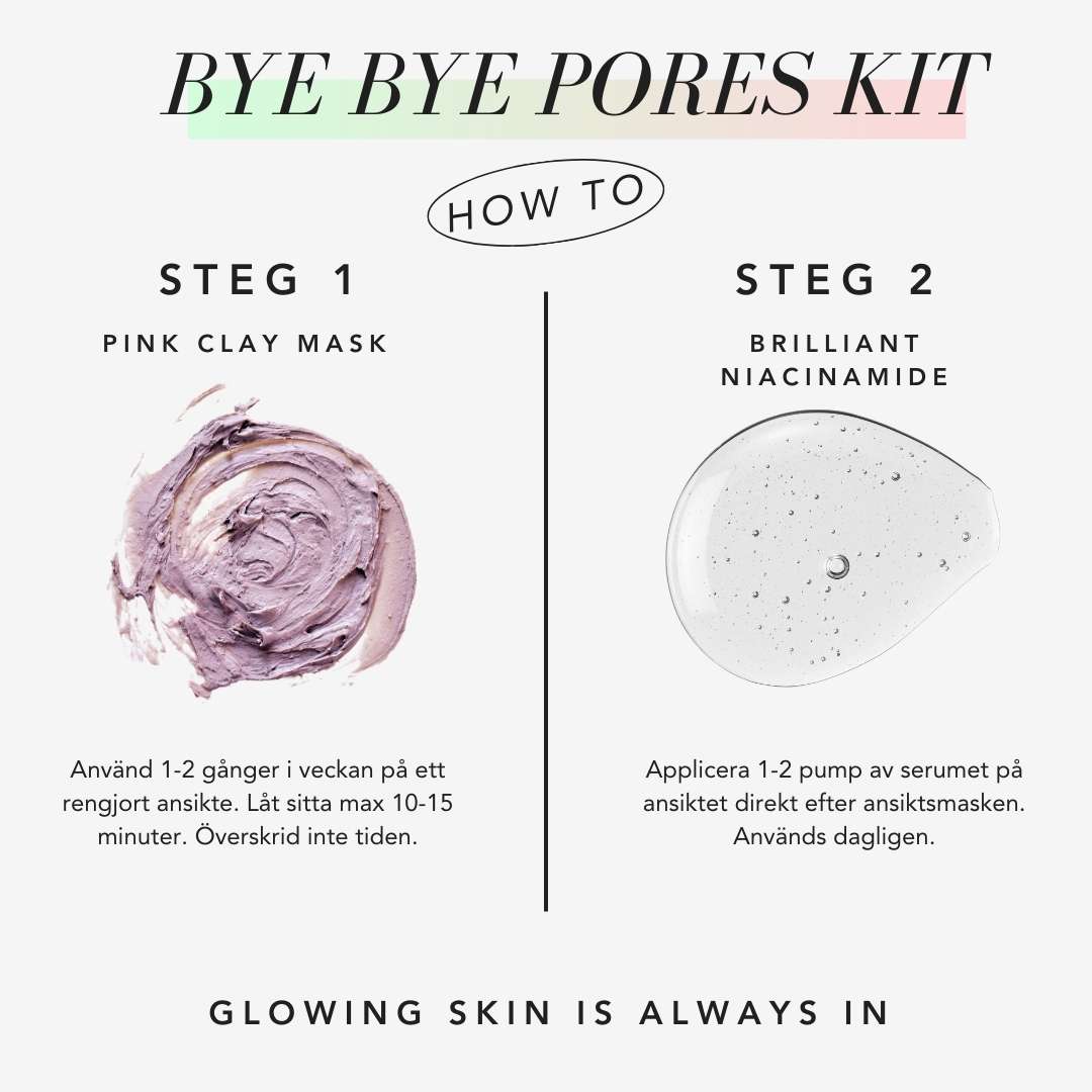 Bye Bye Pores - 2-stegs kit
