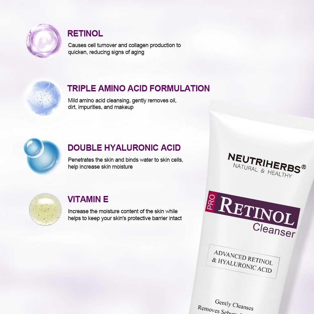 Image of Neutriherbs Pro Retinol Cleanser - 120ml