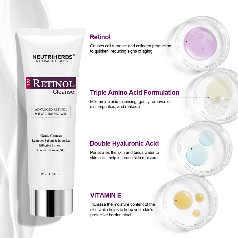 Image of Neutriherbs Pro Retinol Cleanser - 120ml