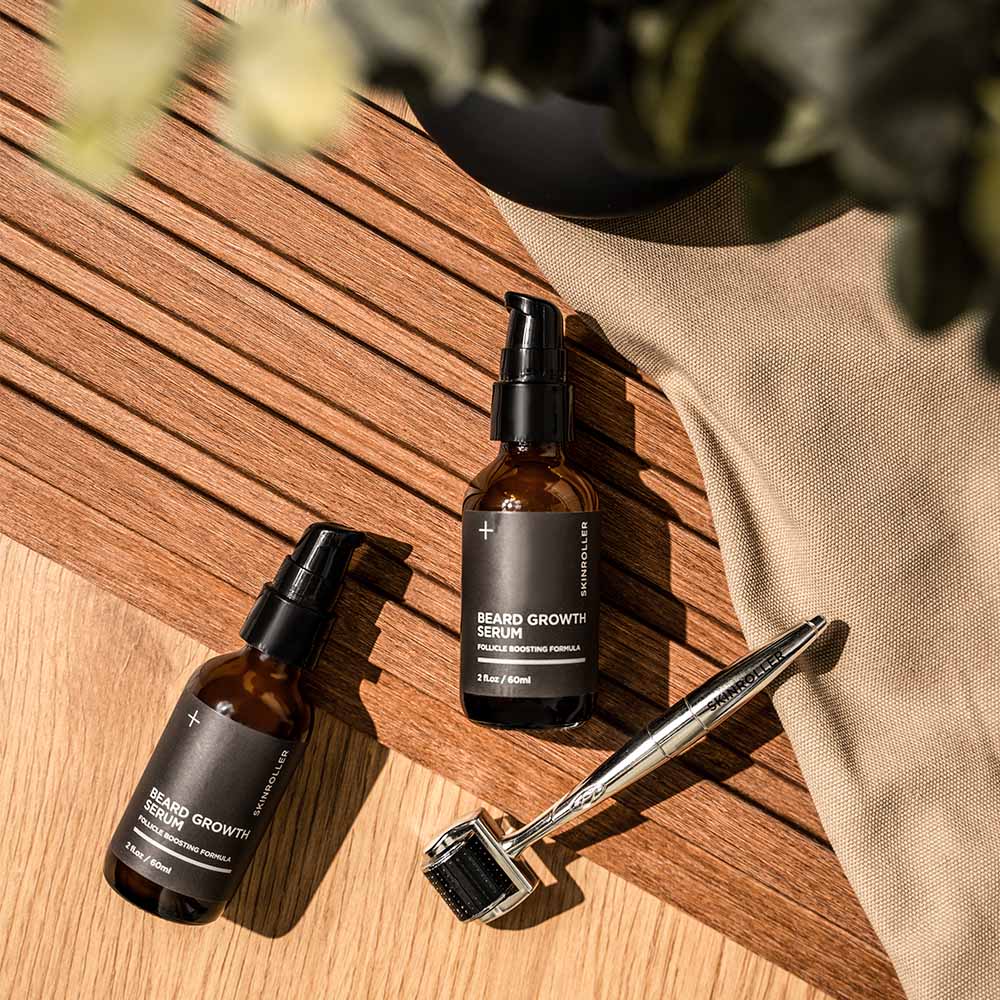 Beard Growth Kit - Öka skäggväxt - 2 step 60ml