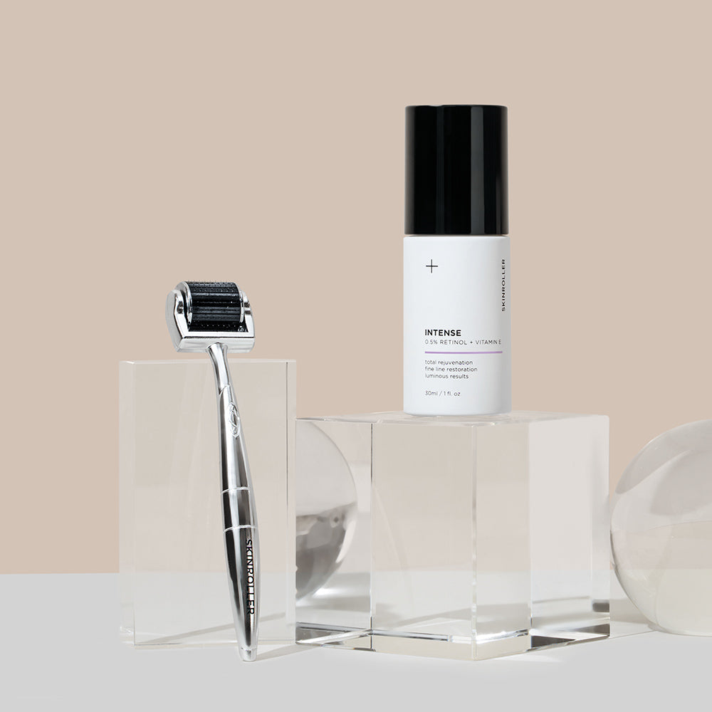 Image of Skinroller + Retinol 0.5 % & Vitamin E - Intense