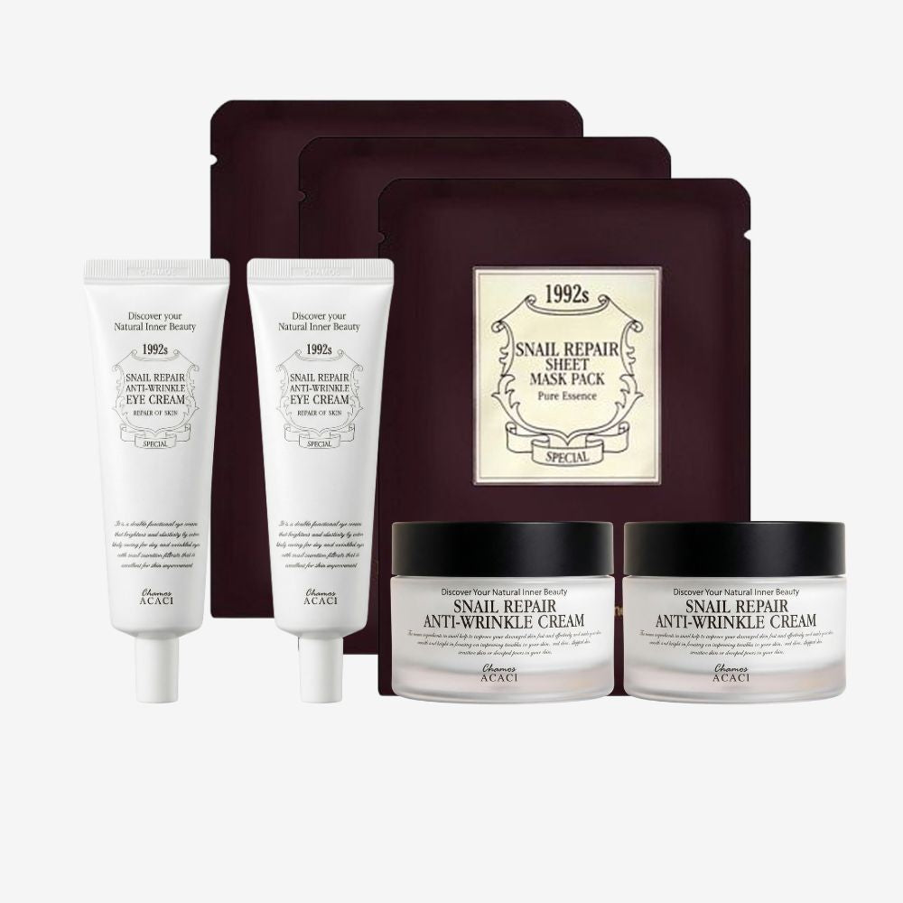 Snigelslem - Snail Kit Cream & Eye Cream