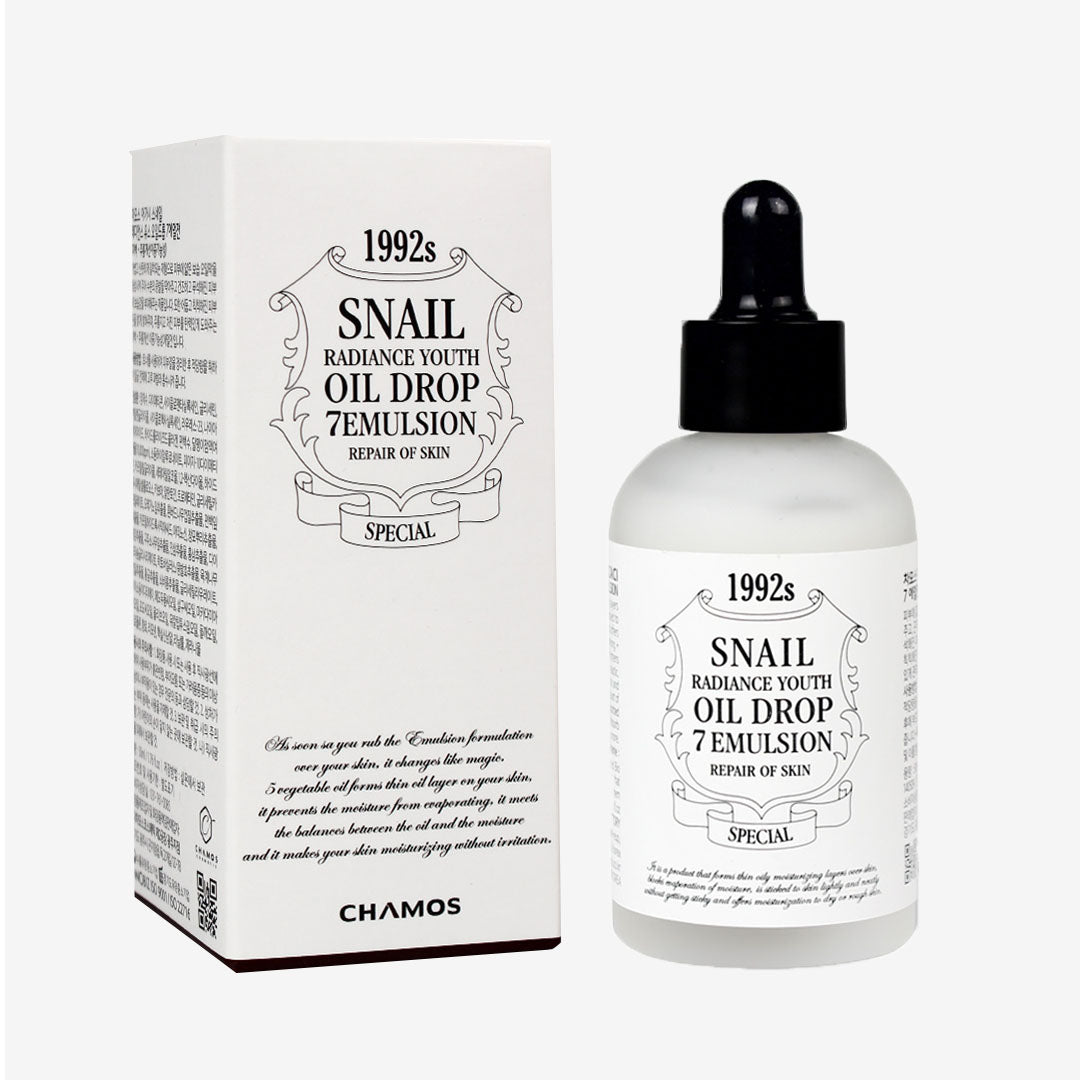 Snail Oil Drop 7 Emulusion - Koreansk Hudvård