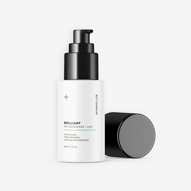 Image of Skinroller + Brilliant Niacinamide + Zinc 30ml