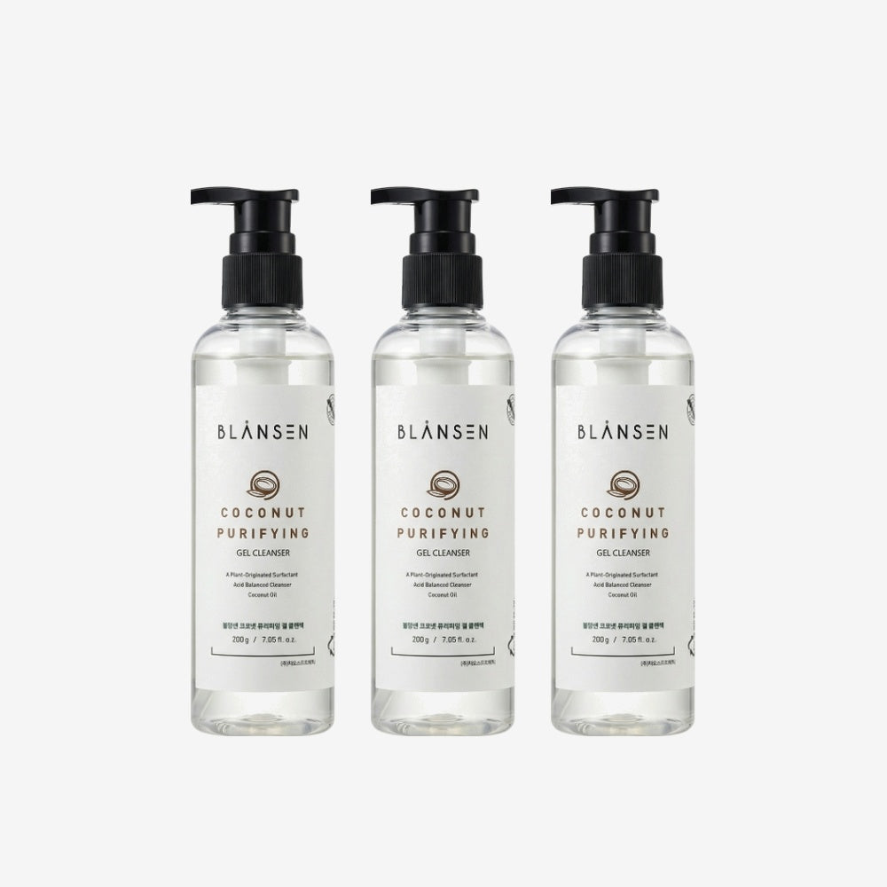 Image of 3 st Blansen Coconut Purifying Gel Cleanser