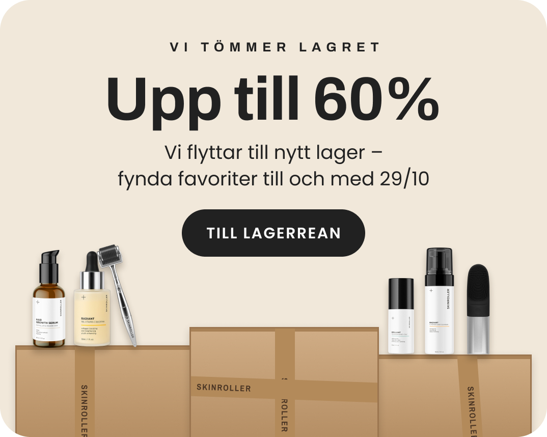 Vi tömmer lagret – upp till 60% på favoriter. Vi flyttar till nytt lager – fynda favoriter till och med 29/10.