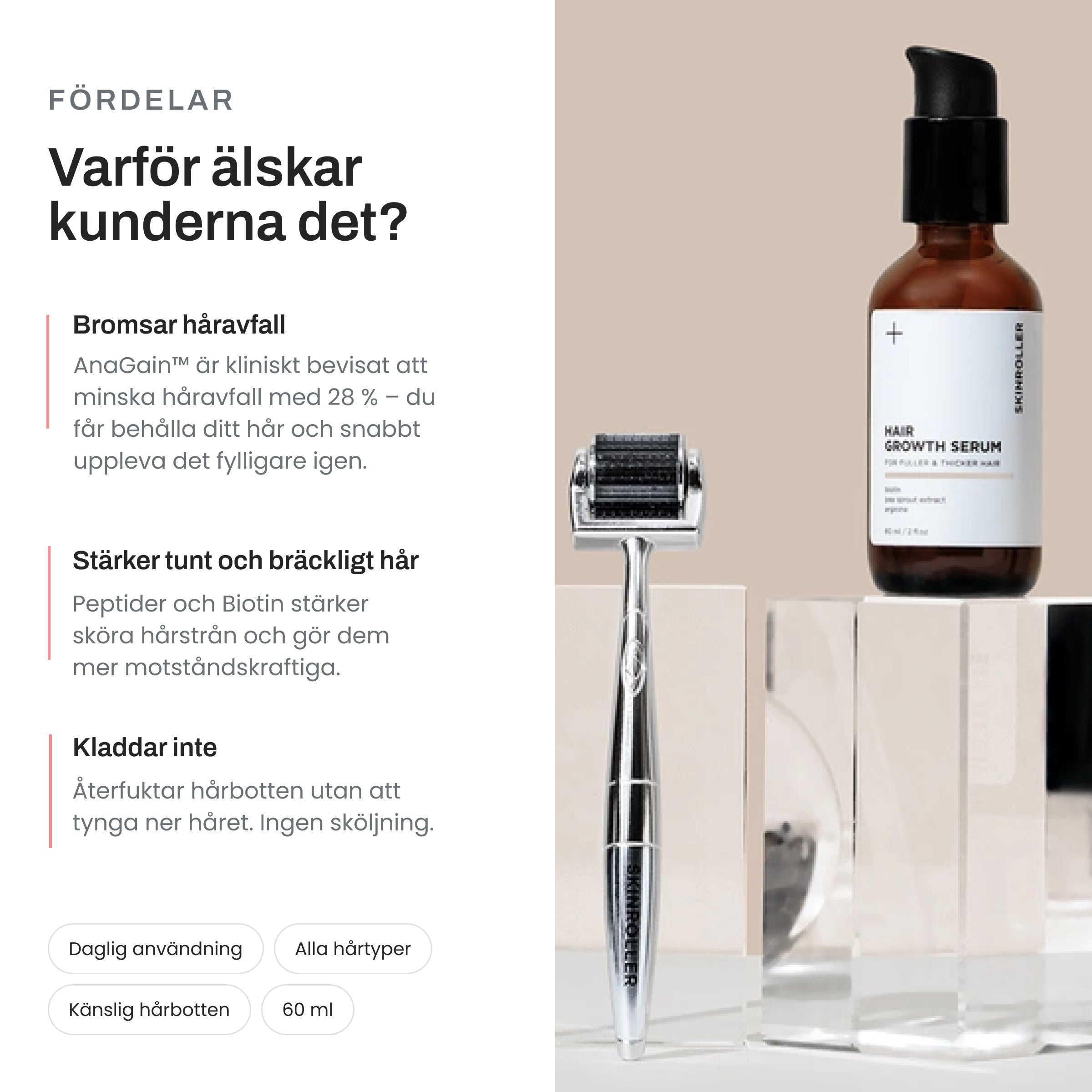 Image of Hair Growth Serum - Voor dikker & sterker haar