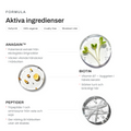 Håravfall behandling – aktiva ingredienser AnaGain ärtskottsextrakt, biotin och peptider i Skinroller Hair Growth Serum