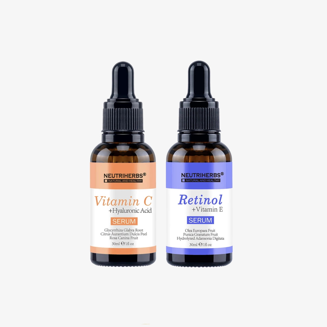 Image of Vitamin C- & Retinol Serum Kit - 30 ml + 30 ml - Neutriherbs