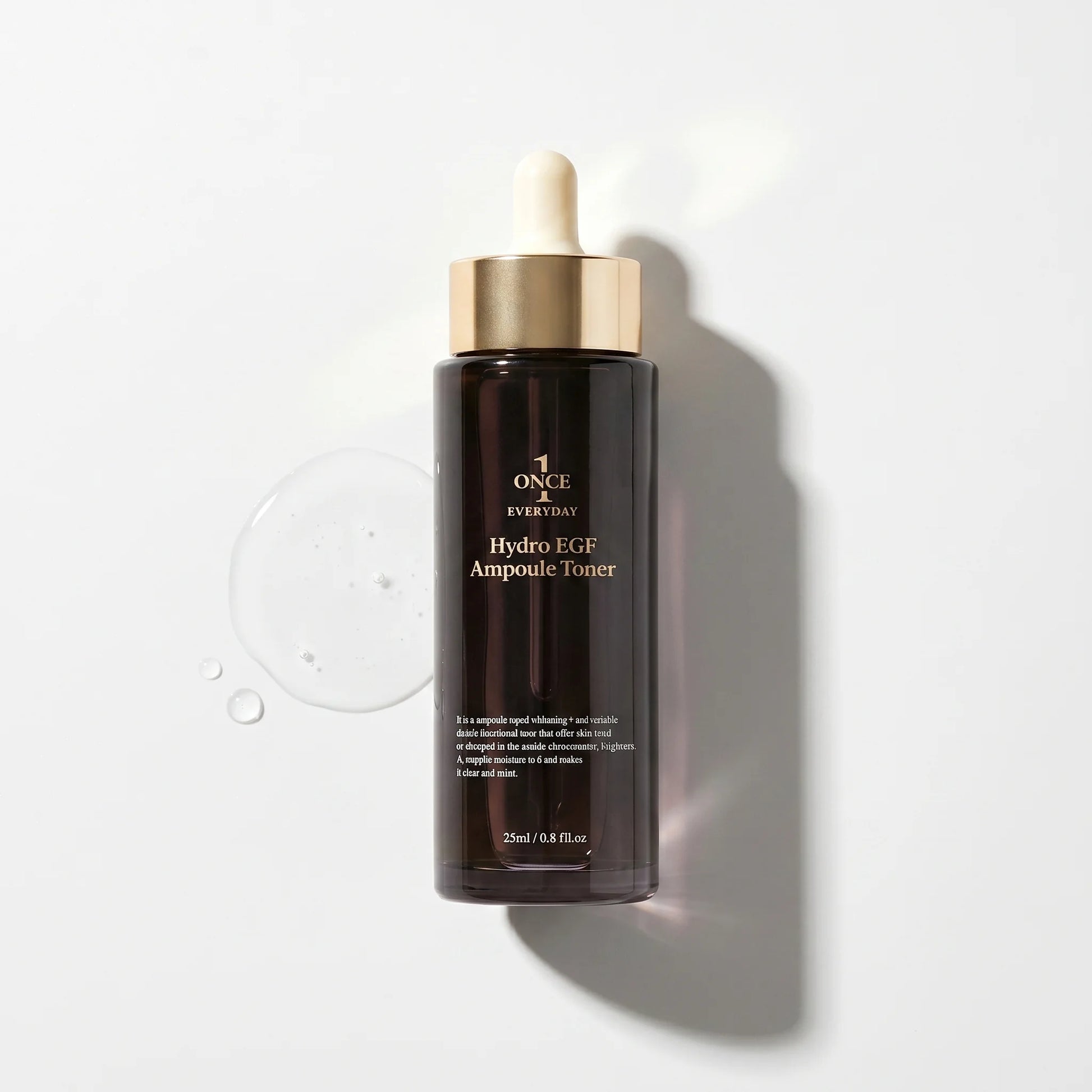 Hydro EGF Ampoule Toner - Boostar kollagen & elastin - editorial bild