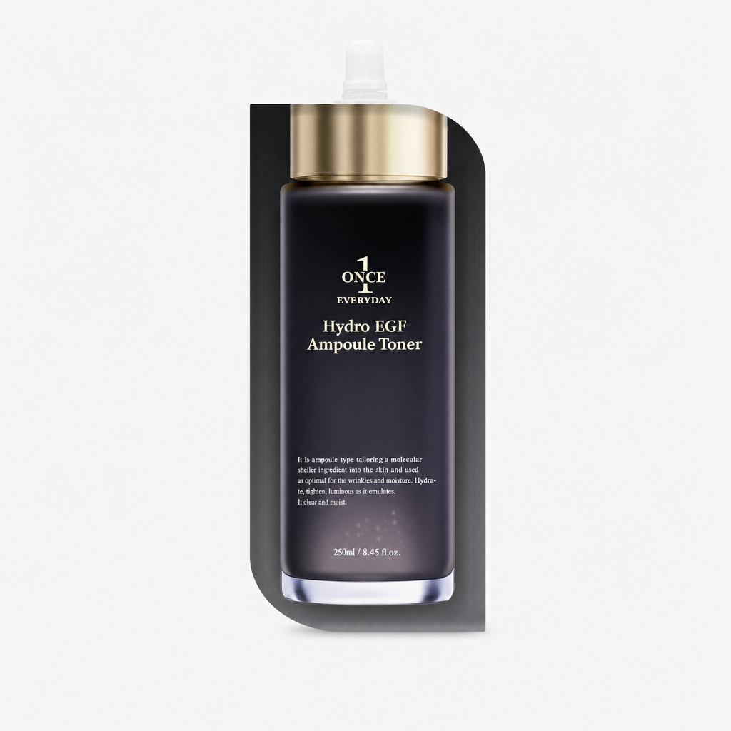 Hydro EGF Ampoule Toner - Boostar kollagen & elastin - koreansk hudvård