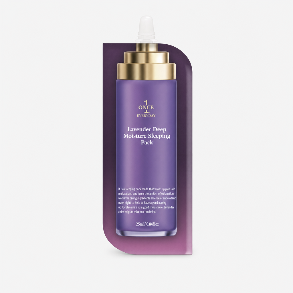 Image of Lavender Deep Moisture Sleeping Mask - Nattmask för torr hud - koreansk hudvård