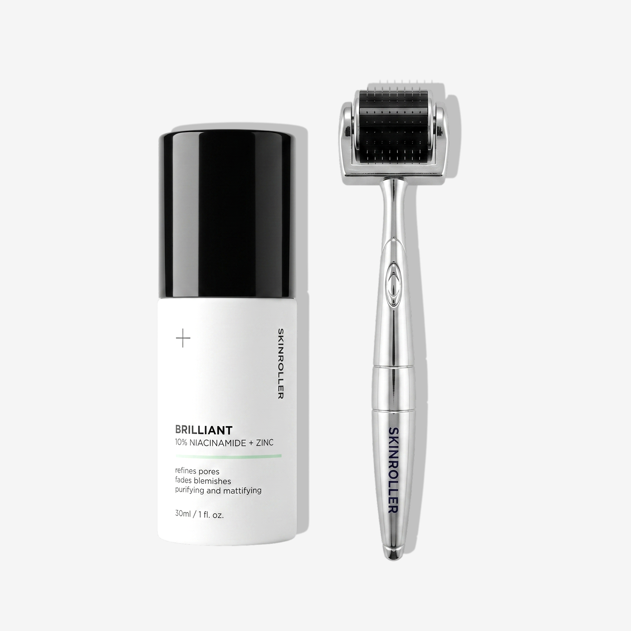 Image of Skinroller + BRILLIANT - 10% Niacinamide & Zinc
