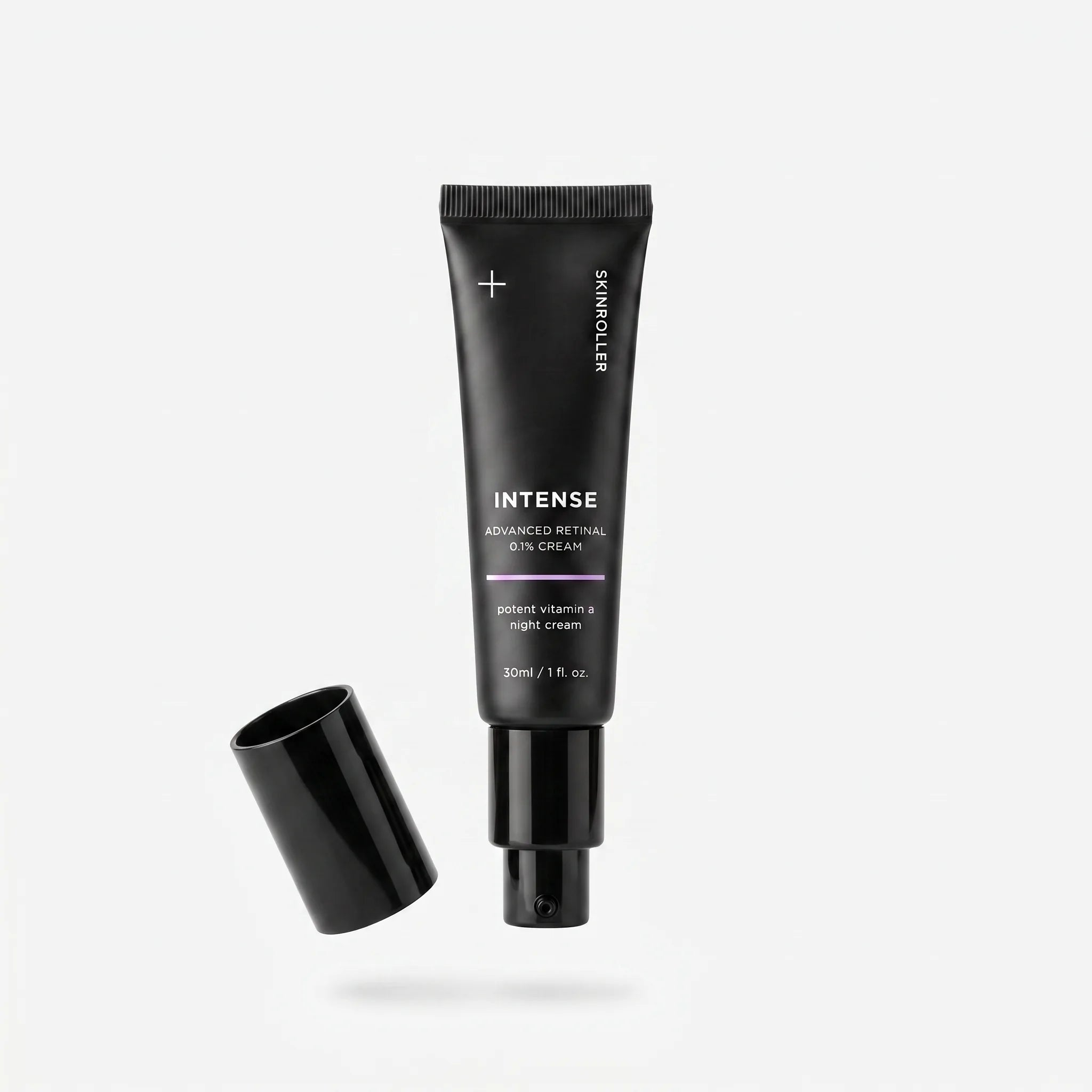 Image of Skinroller Retinal 0.1% Night Cream med kork av – airless pump för exakt dosering