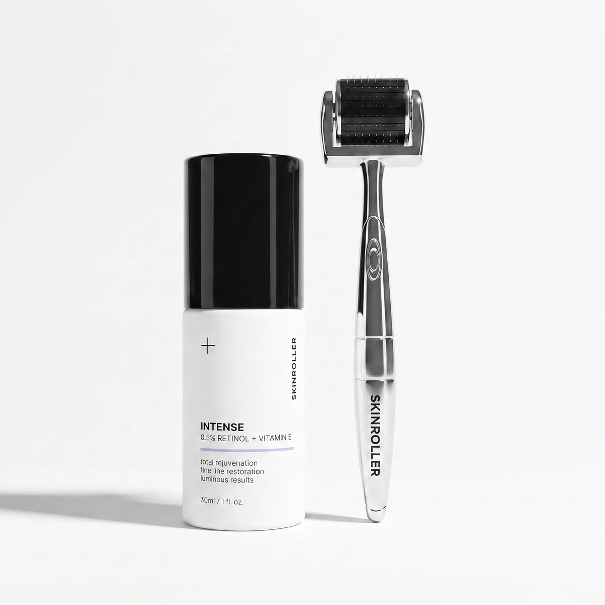 Skinroller Intense Retinol Microneedling Kit surgical steel