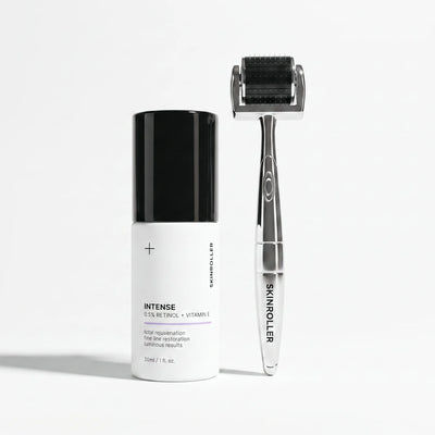 Skinroller Intense Retinol Microneedling Kit surgical steel