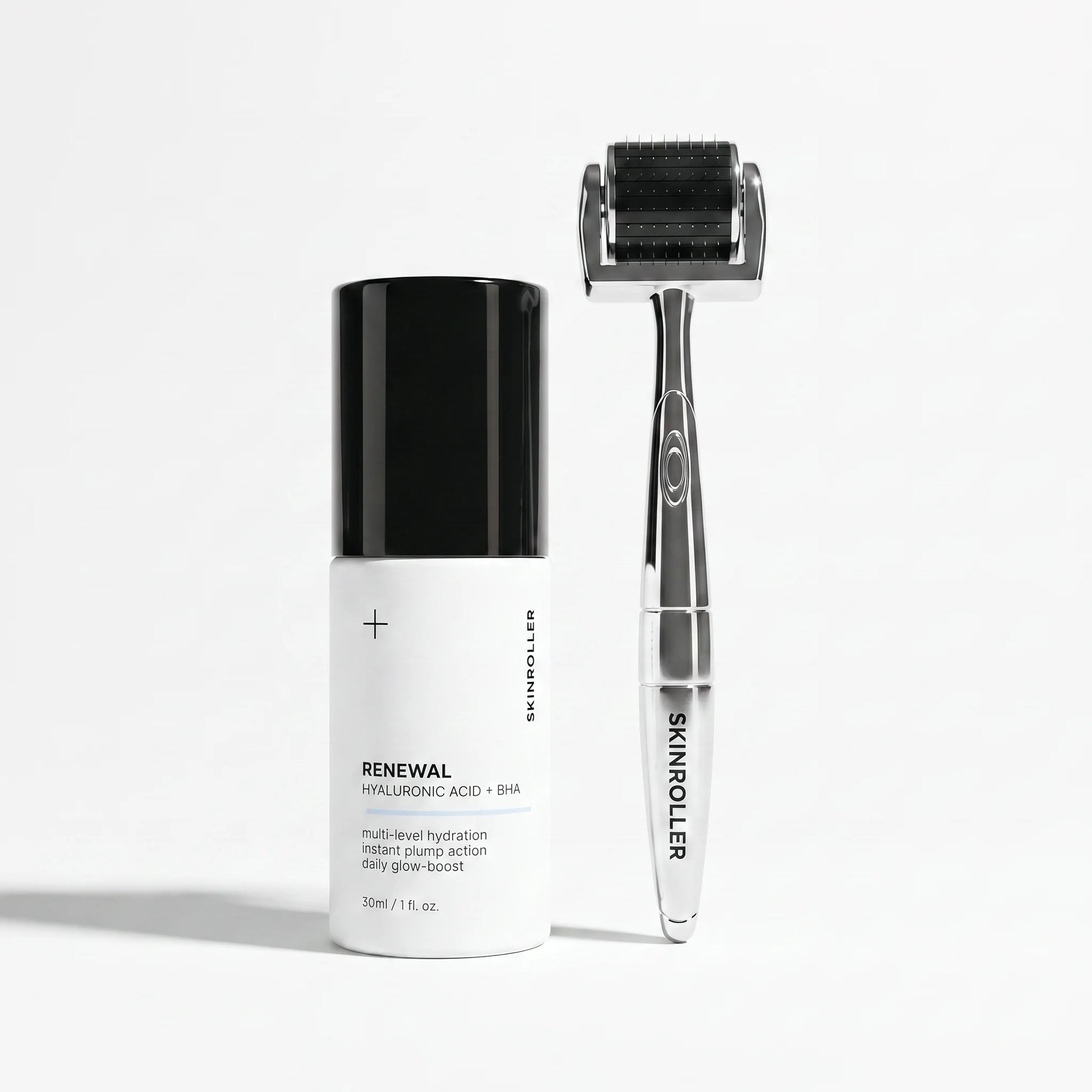 Skinroller Renewal Hyaluronic Acid Microneedling Kit surgical steel