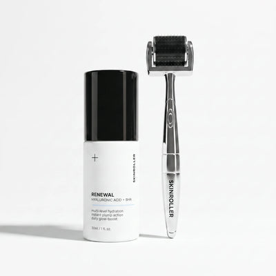 Skinroller Renewal Hyaluronic Acid Microneedling Kit surgical steel