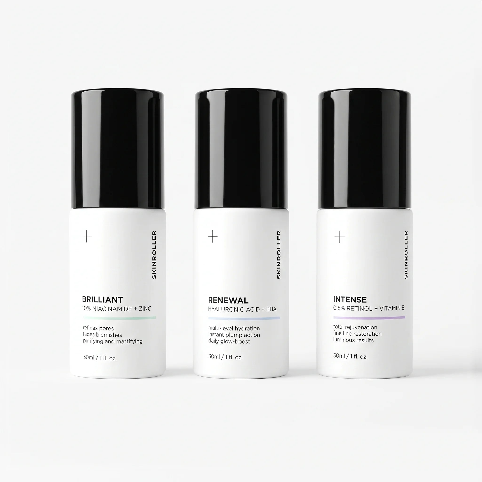 Image of Skinroller Magic Trio serum set - Brilliant Renewal Intense 30ml