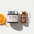 Vita-C Whitening Night Cream & Powder - Lystergivande kit - studio produktbild