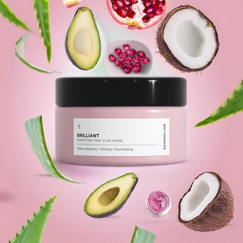 Brilliant Purifying Pink Clay Mask - 150 g
